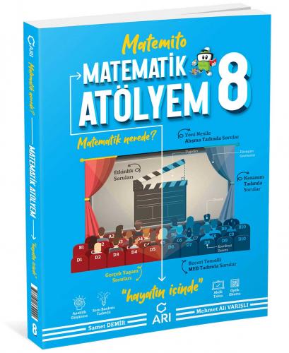 ARI 8.Sınıf MATEMİTO MATEMATİK ATÖLYEM + Yazılı Eki