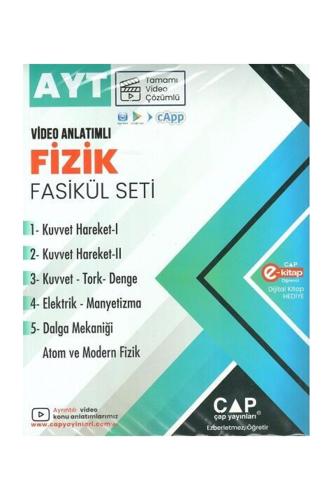 ÇAP AYT FİZİK FASİKÜL SETİ