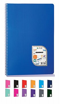 ÇINAR COLORMAXI SPİRALLİ PP KAPAK DEFTER A4 40yp. ÇizgiLİ