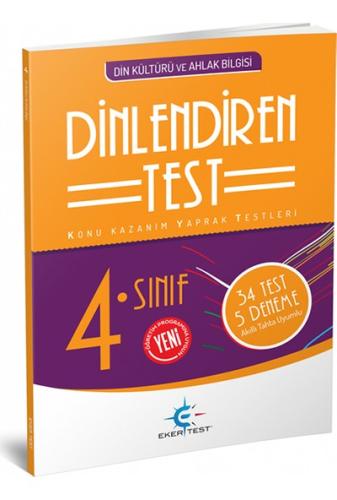 EKER 4.Sınıf DİN KÜLTÜRÜ DİNLENDİREN TEST