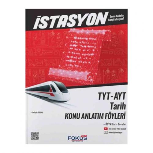 FOKUS TYT AYT TARİH İstasyon Konu Anlatım FÖY Kitap