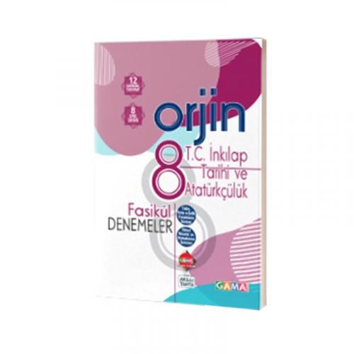 GAMA 8.Sınıf ORJİN İNKİLAP TARİHİ 20 li Denemeleri