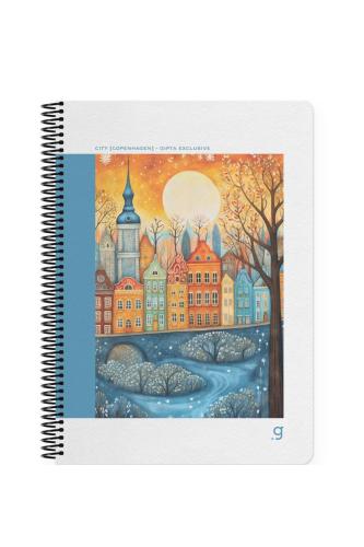 GIPTA CITY SPR. SERT KAPAK.DEFTER.17x24 80 yp. ÇİZGİLİ