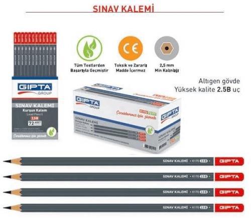 GIPTA SINAV KURŞUNKALEMİ