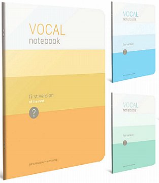 GIPTA VOCAL A4 100yp.TEL DKŞ. ÇİZGİLİ PP. KAPAK DEFTER