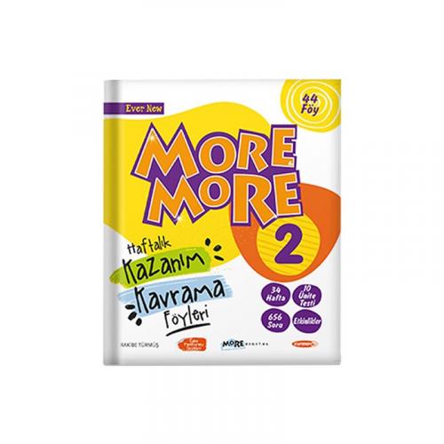 MORE & MORE 2.Grade ENGLISH KAZANIM KAVRAMA FÖYLERİ (44 FÖY)