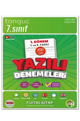 TONGUÇ 7.Sınıf YAZILI DENEMELERİ 1. DÖNEM 1.ve 2.YAZILI