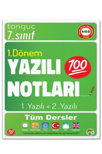 TONGUÇ 7.Sınıf YAZILI NOTLARI 1. DÖNEM 1. ve 2. YAZILI