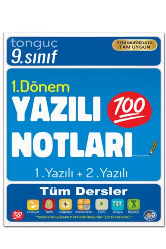 TONGUÇ 9.Sınıf YAZILI NOTLARI 1.DÖNEM 1. ve 2. Yazılı