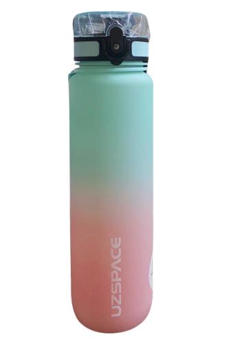 VAGON LİFE UZSPACE TWO TRITAN SULUK 1000 ml Yeşil Pembe