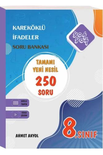 YOKYOK 8.Sınıf KAREKÖKLÜ İFADELER Soru Bankası